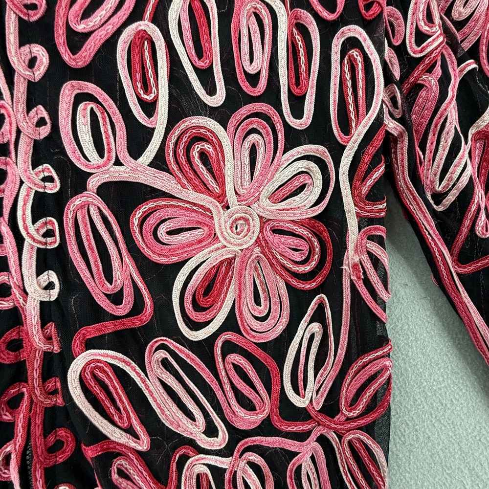 Mary Kay National Sales Director Jacket Embroidered Sheer Mesh Jacket Size Med - Picture 8 of 11